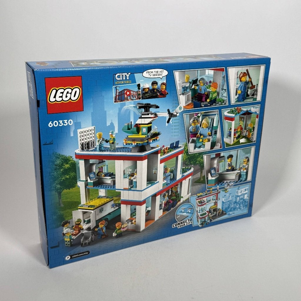LEGO City 60330 Ziekenhuis – Nieuw, City, Lego, Nieuw, Ophalen of Verzenden