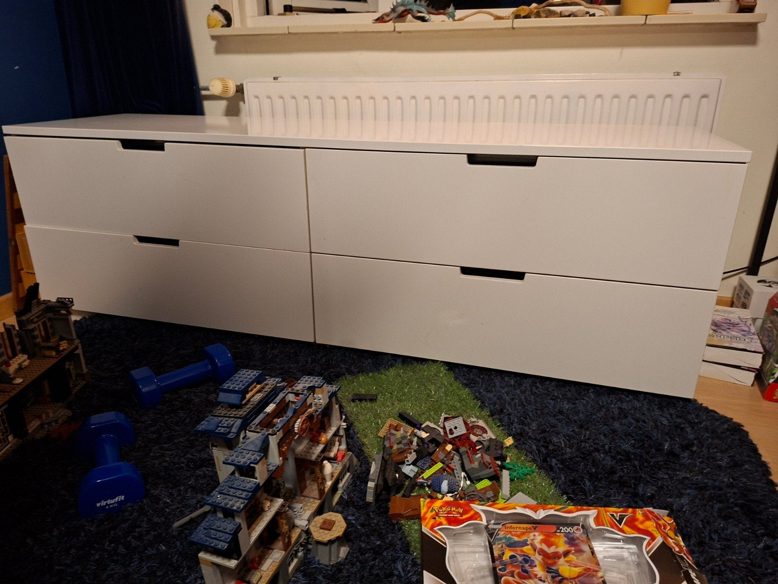 IKEA Nordli ladekast met vier laden 160b, 52h, 43d, Ophalen, Overige materialen, 150 tot 200 cm, 3 of 4 laden