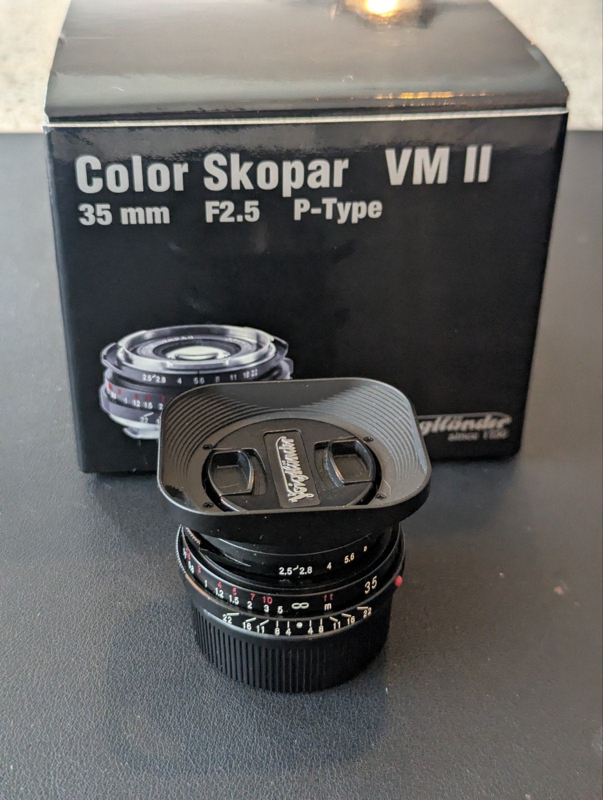 Voigtlander 35mm f/2.5 Color Skopar II P-type Leica M, 35 mm, Voigtlander, Leica M-mount, Handmatige focus