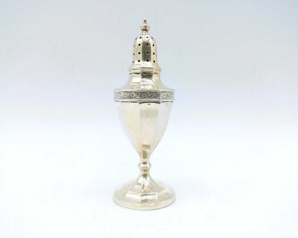 Zilveren peper- of zoutstrooier, Jennings silver company, Antiek en Kunst, Antiek | Goud en Zilver, Verzenden, Zilver