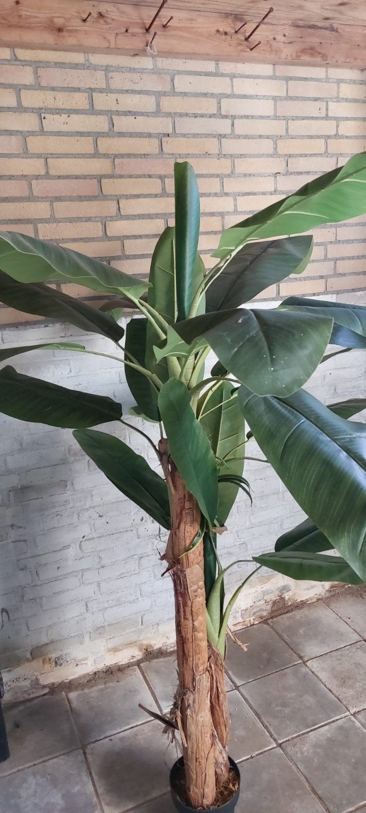 Grote kunstbananenplant - realistische decoratie, Huis en Inrichting, Woonaccessoires | Kunstplanten en Kunstbloemen, Ophalen