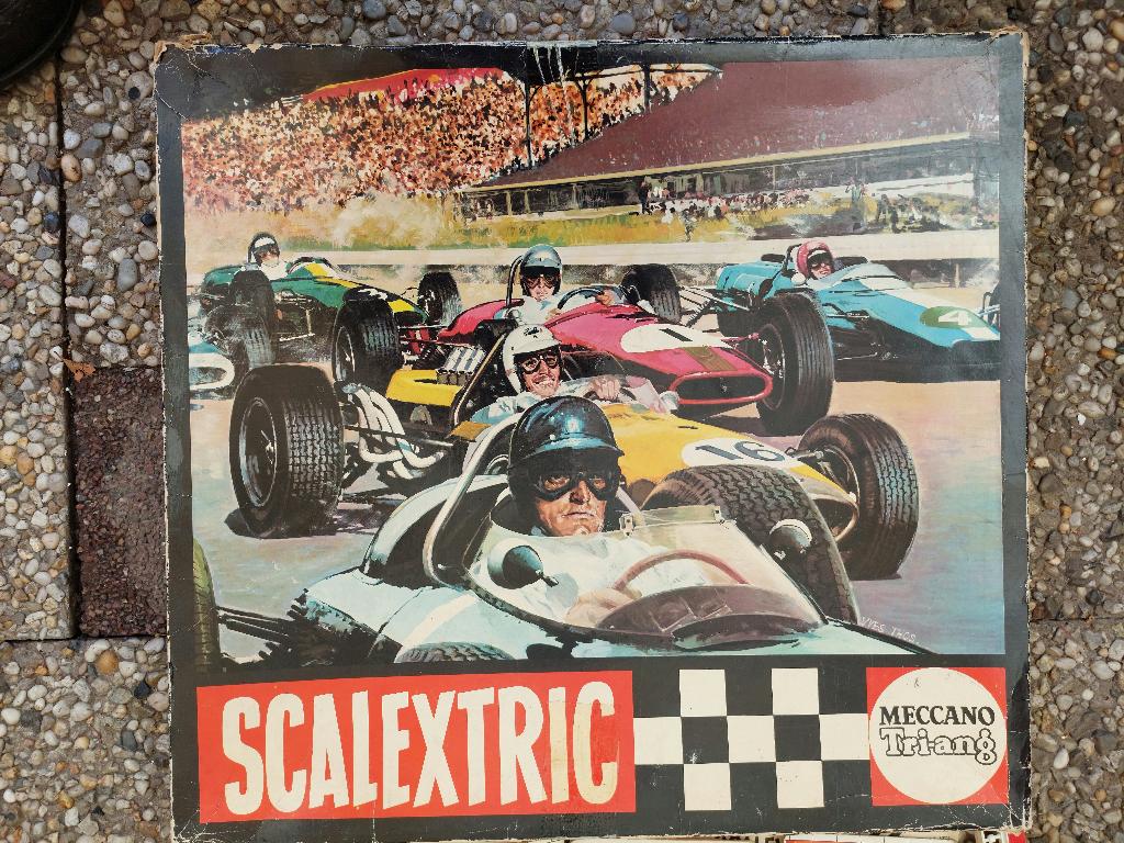 scalextric TRIANG NO 35 RACEBAAN, Overige merken, Ophalen of Verzenden, Elektrisch, Racebaan