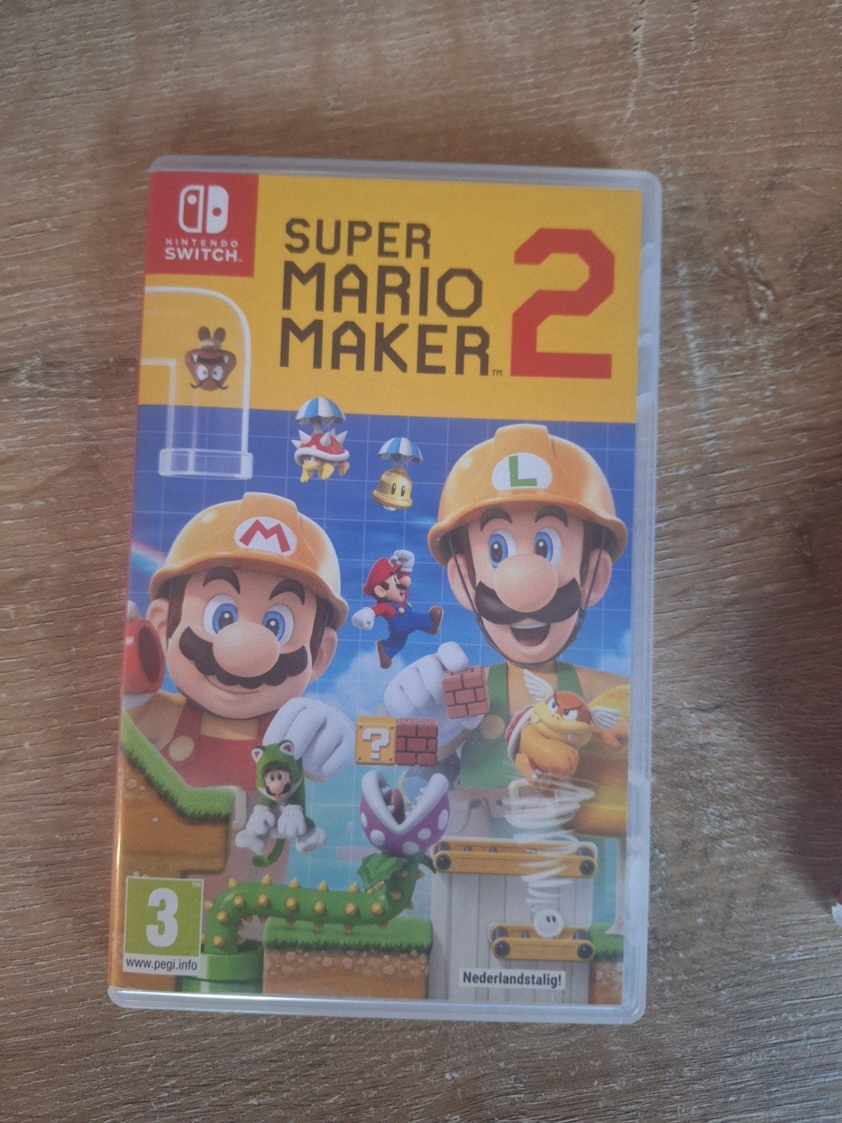 Super Mario Maker 2 - Nintendo Switch (Nederlandstalig), Spelcomputers en Games, Support@nintendo.com, Ophalen of Verzenden, Zo goed als nieuw