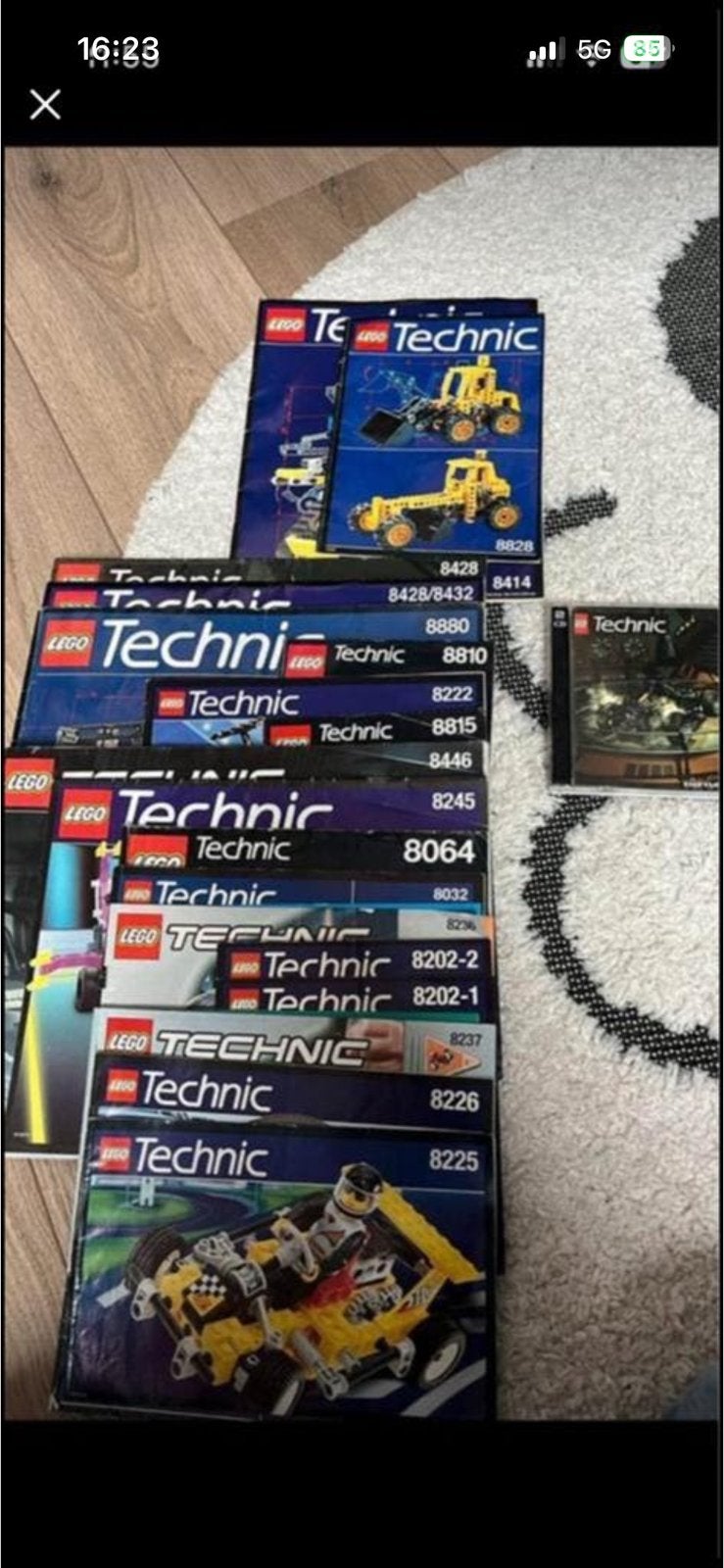 16 Lego technic sets jaren 90, Ophalen, Lego, Zo goed als nieuw, Complete set