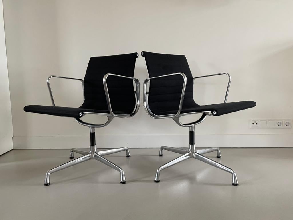 Vitra Eames ea108 ea 108 stoelen hopsak zwart, Huis en Inrichting, Stoelen, Vitra, Nvr, Zwart, Ophalen of Verzenden