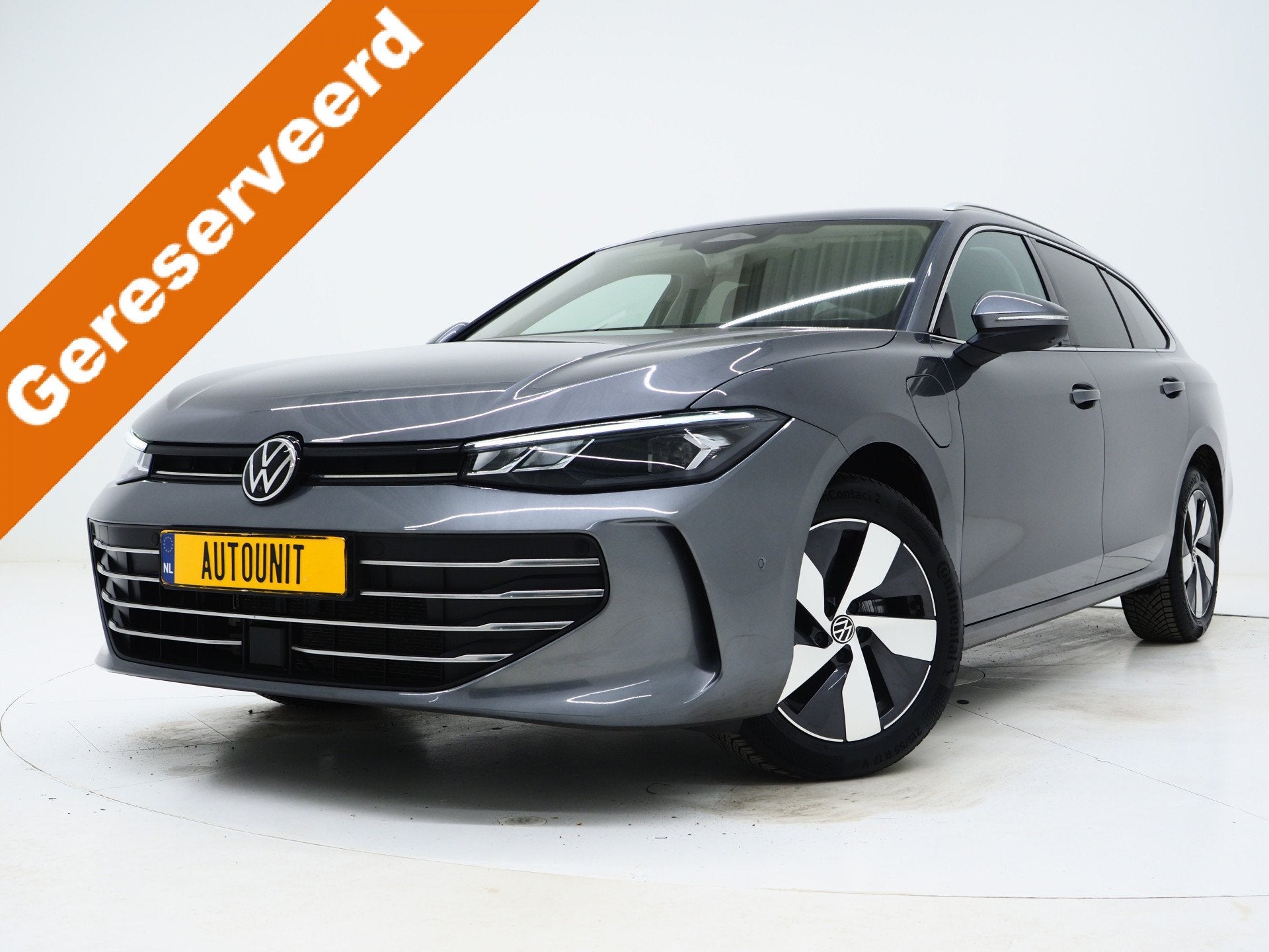 Volkswagen Passat Variant 1.5 eHybrid 204PK | Leder/Alcantar, Zwart, Plug-in hybride, Zilver of Grijs, Passat