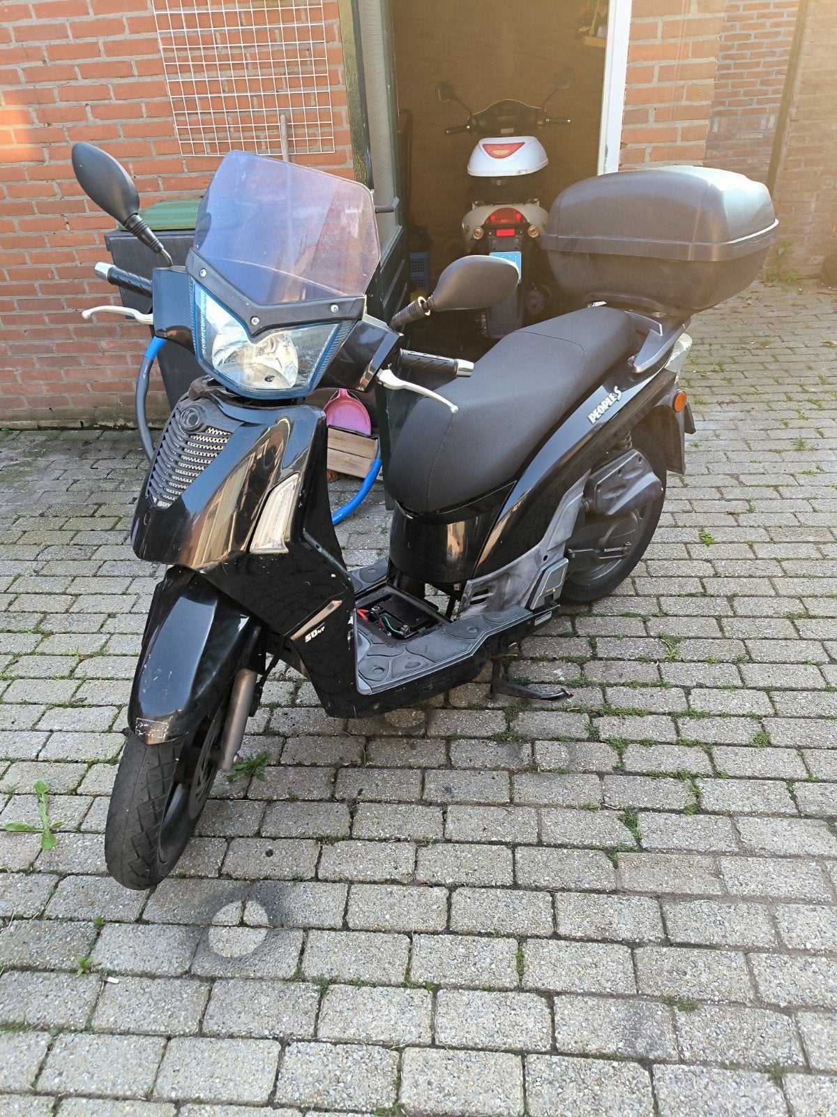 Kymco people s geel kenteken, Fietsen en Brommers, Scooters | Kymco, Ophalen, Gebruikt, Benzine, People S