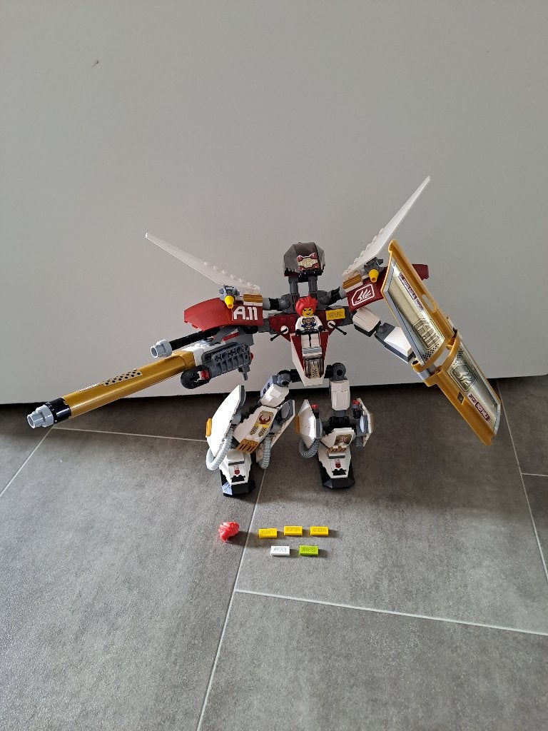 Lego Exoforce 7714, Golden Guardian Limited Gold Edition, Gebruikt, Lego, Ophalen of Verzenden, Complete set