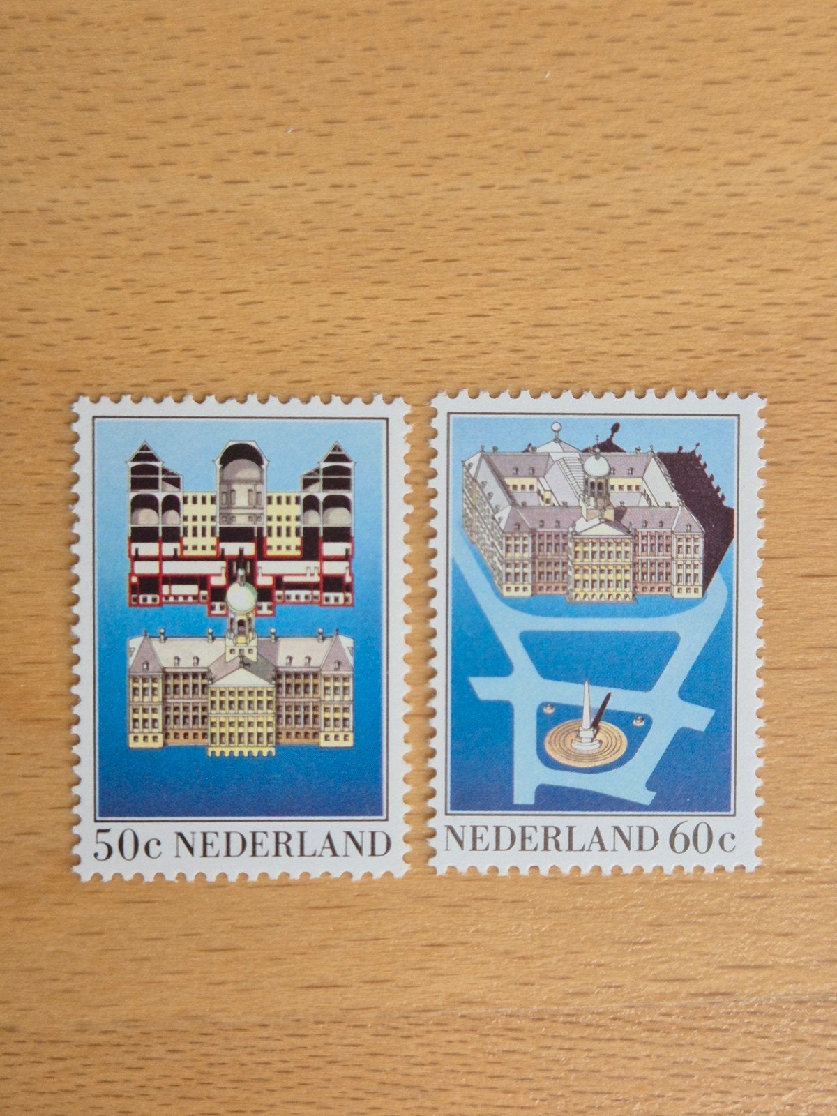 Nederland 1982 paleis op de Dam, Postzegels en Munten, Postzegels | Nederland, Ophalen of Verzenden, Na 1940, Postfris