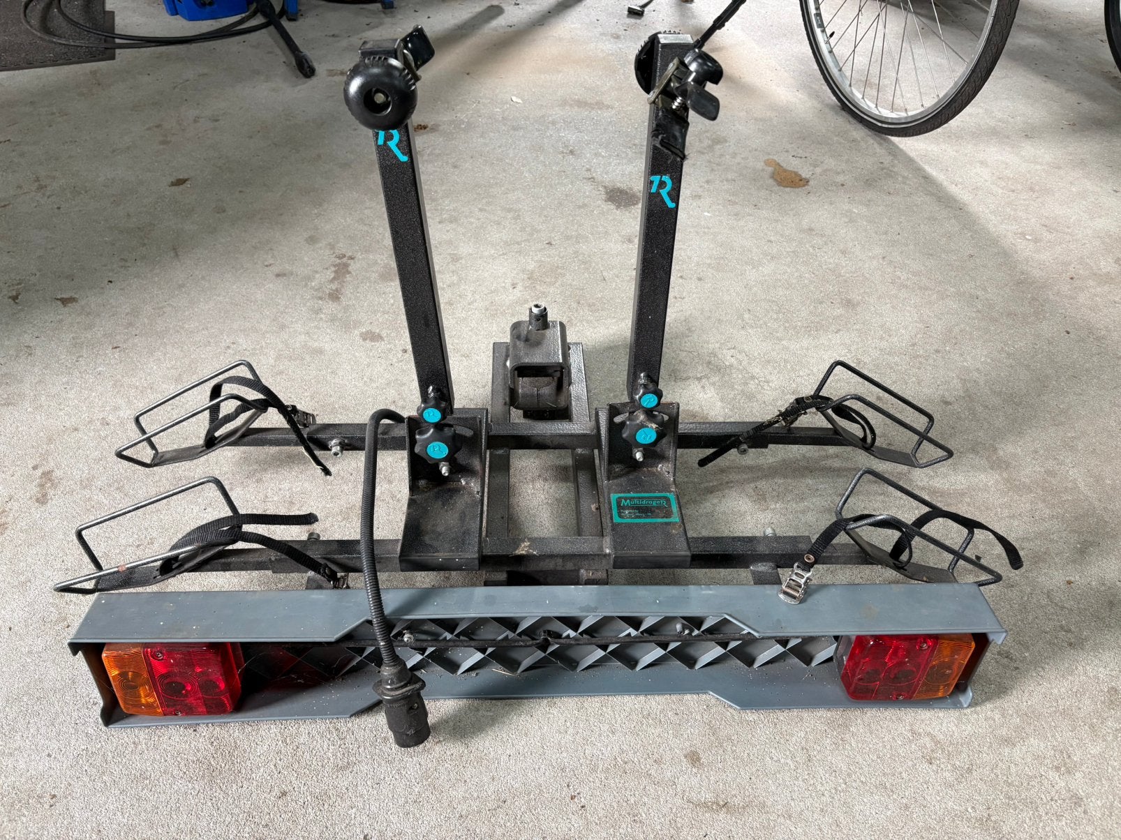 Multidrager degelijk en solide fietsendrager, Auto diversen, Fietsendragers, Ophalen, Zo goed als nieuw, Trekhaakdrager