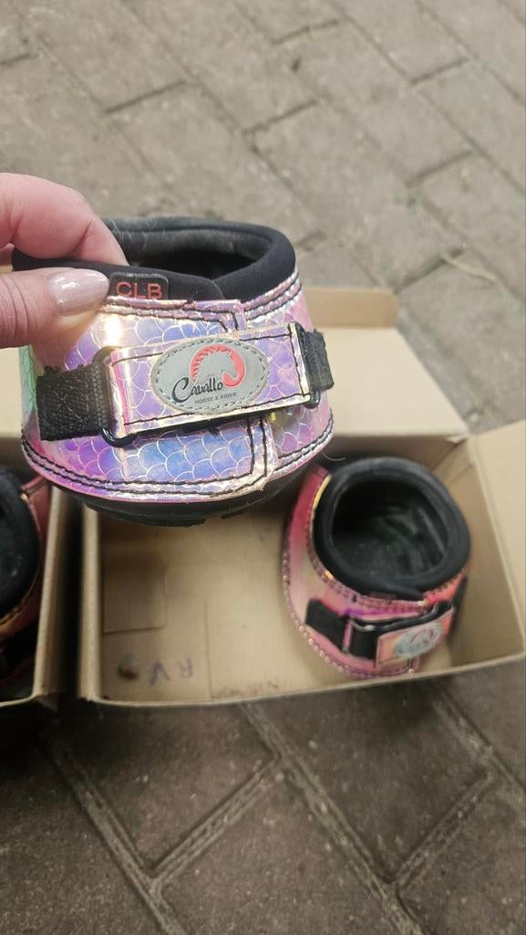 Hoefschoenen shetlandpony , A pony., Verzenden, Zo goed als nieuw