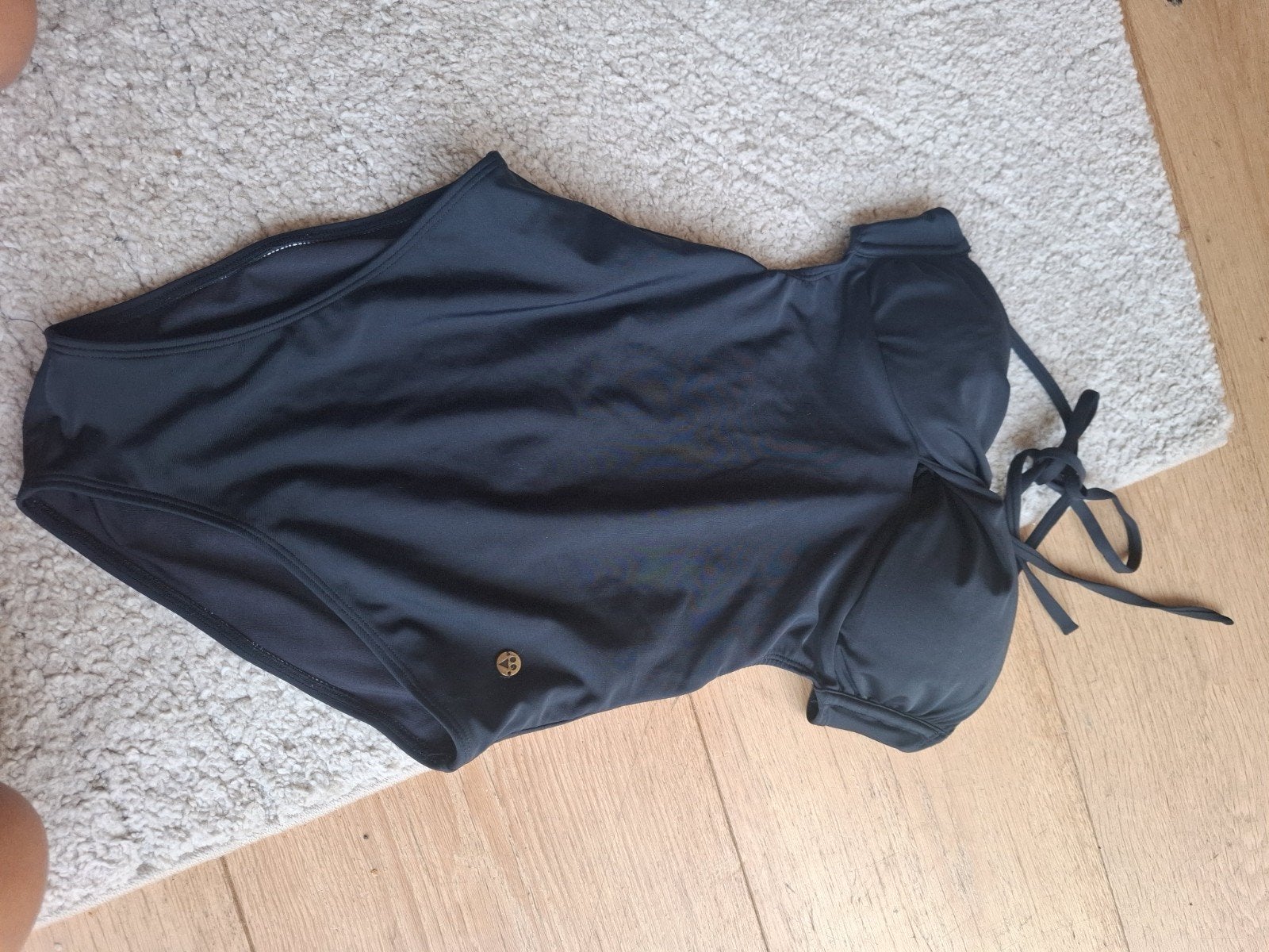 Zwart Badpak Maat XS Purli 34, Zwart, Badpak, Ophalen of Verzenden, Zo goed als nieuw