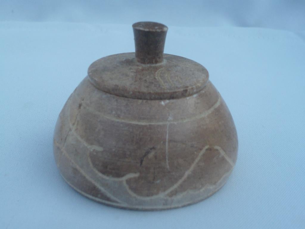 Onyx potje met deksel, Ophalen of Verzenden