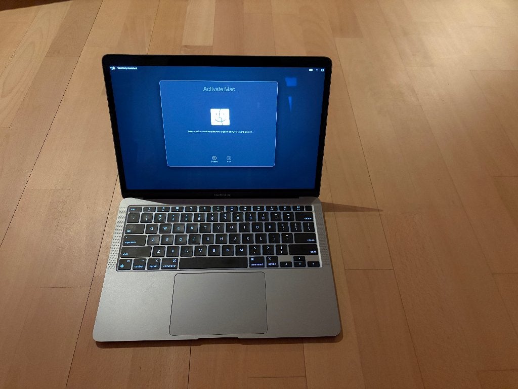 MacBook air M1 16GB intern en SSD 1TB als nieuw, Ophalen, 1 TB of meer, Qwerty, 13 inch