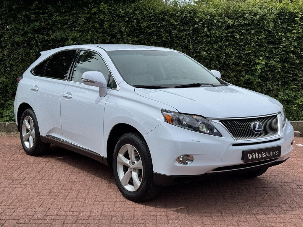 Lexus RX 450h 4WD Luxury Trekhaak =Dealer onderhouden!=, Auto's, Lexus, Automaat, Euro 5, Stoelverwarming, Gebruikt