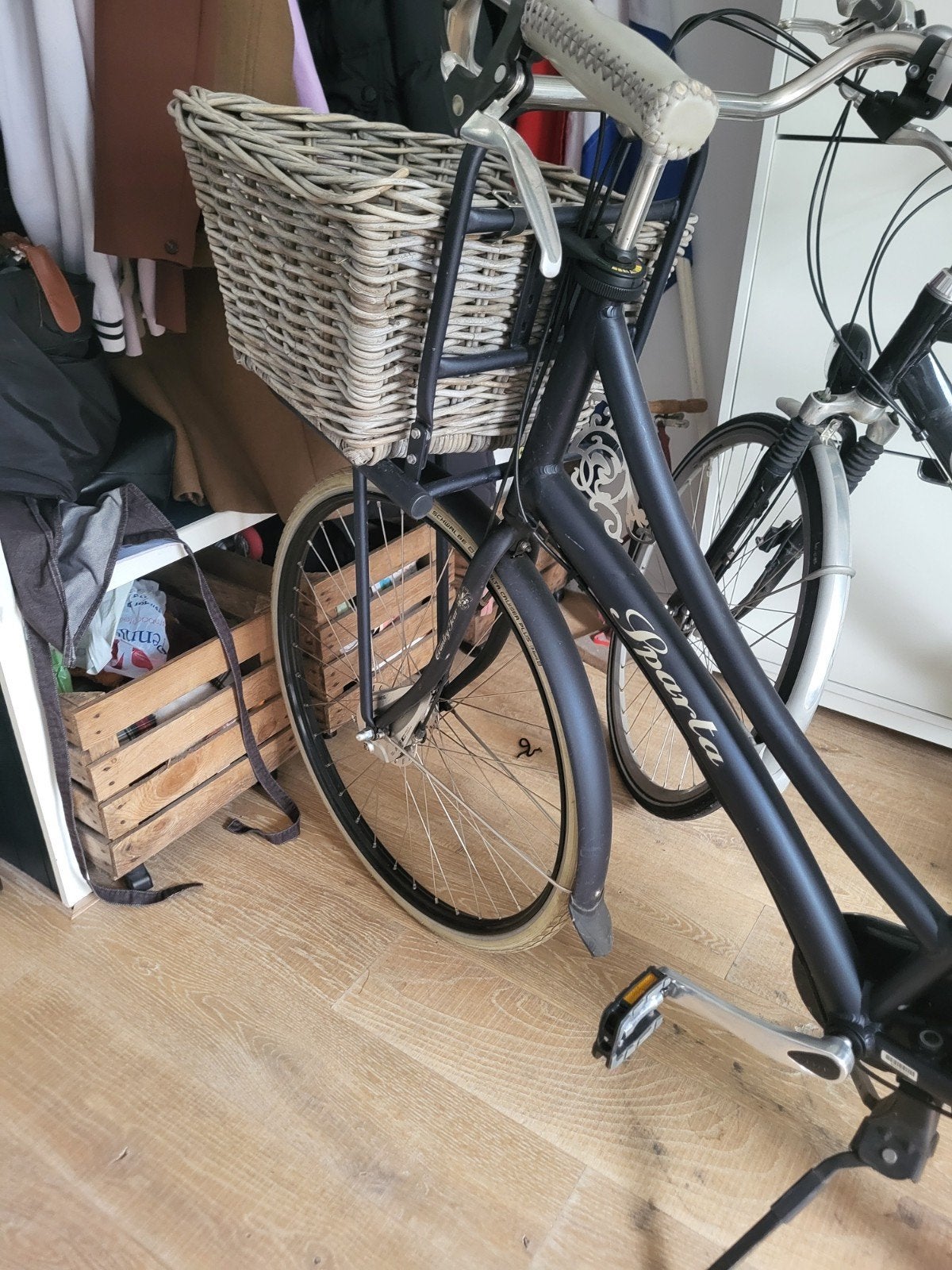 Sparta Country Tour Damesfiets met Mand, Fietsen en Brommers, Fietsen | Dames | Damesfietsen, Ophalen of Verzenden, Gebruikt, Sparta