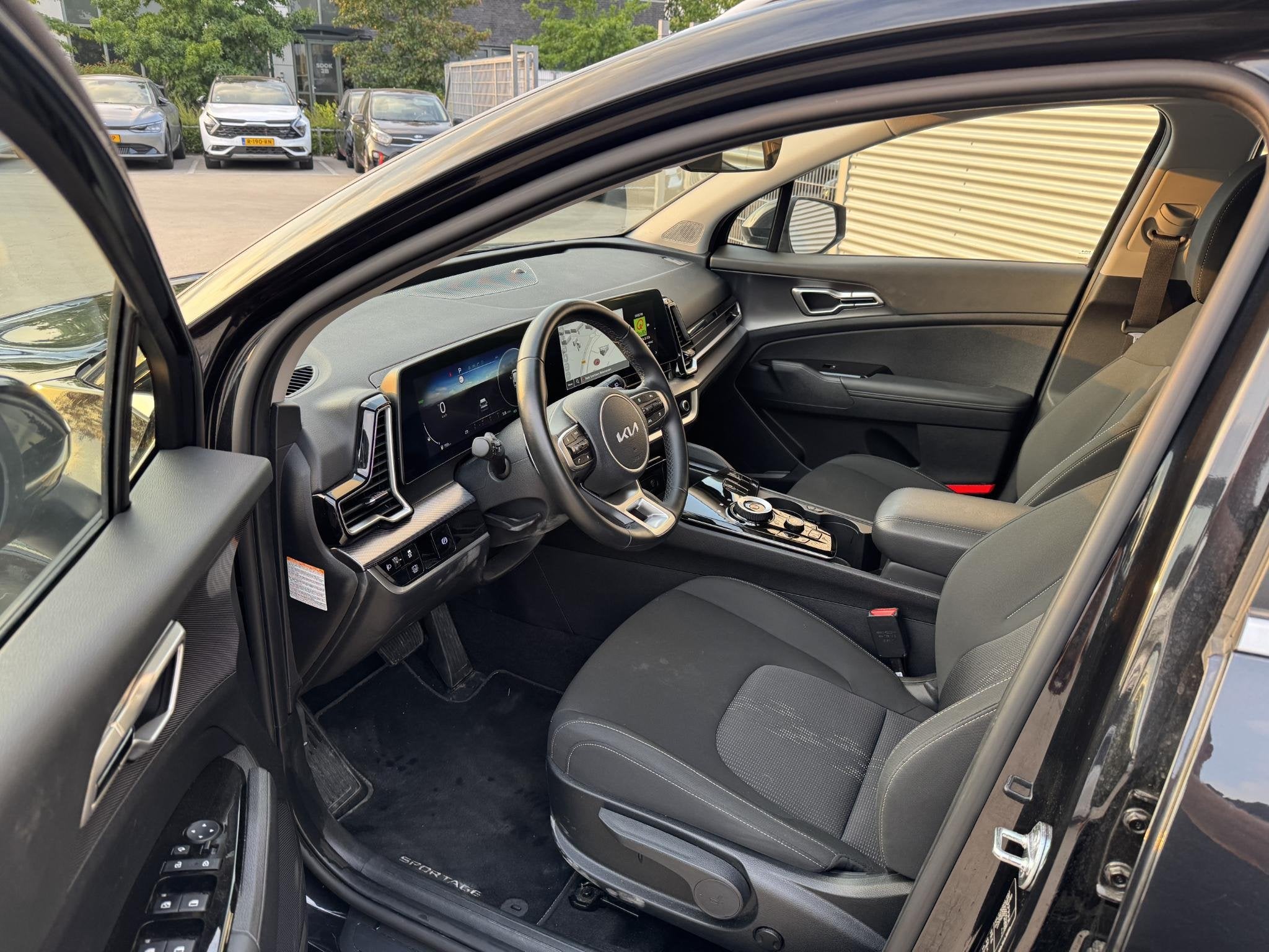 Kia Sportage 1.6 T-GDi Hybrid DynamicLine Navi | Clima | Cru, Stof, Gebruikt, Euro 6, 4 cilinders
