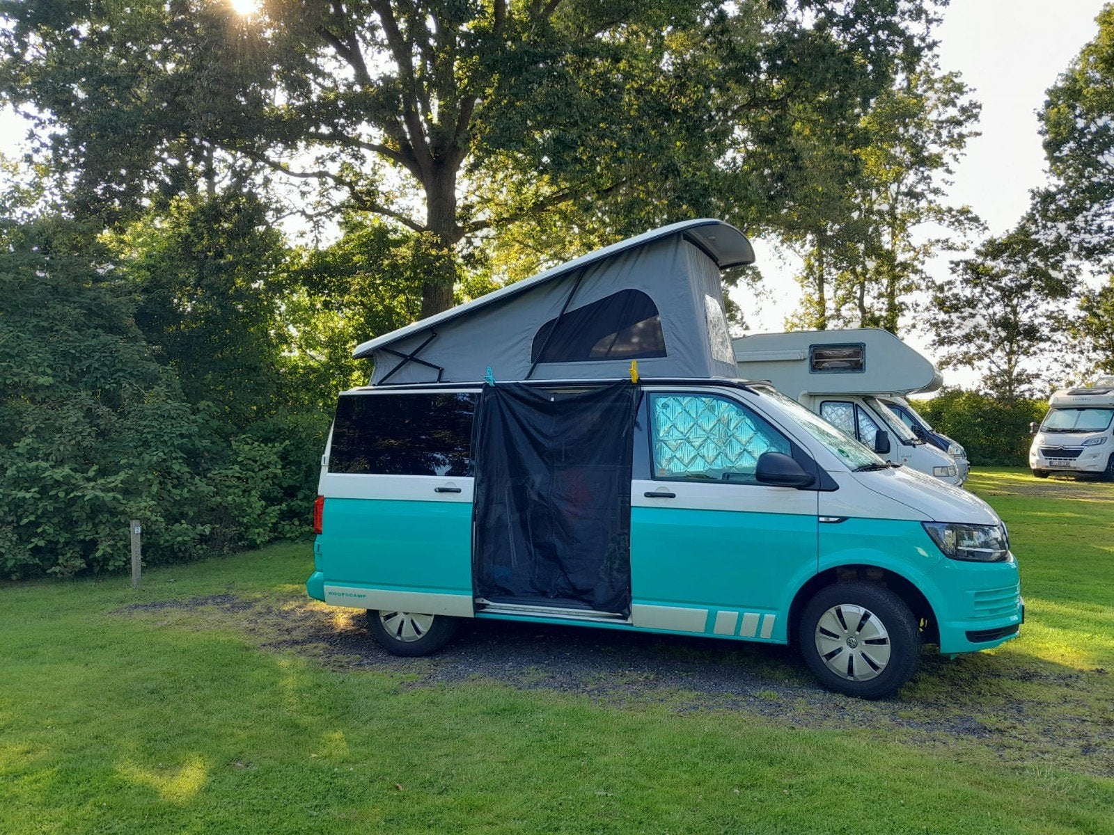 Zeer Nette Vw bus camper / Volkswagen Transporter t6, Buscamper of Camperbus, Volkswagen, Particulier, Airconditioning