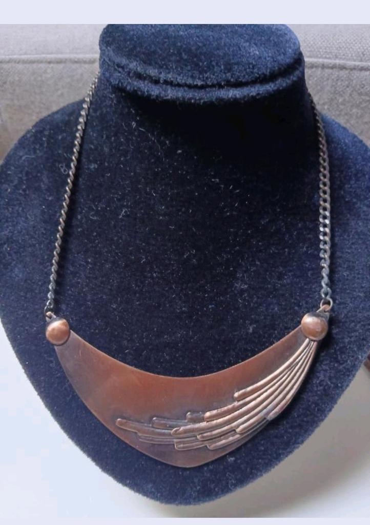 Vintage ketting, Ophalen of Verzenden, Zo goed als nieuw, Overige materialen
