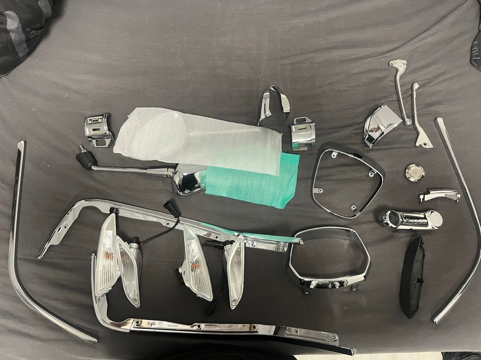 Vespa Sprint 2023 Chrome Onderdelen Set - Nieuw, Ophalen, Nieuw, Overige typen, Vespa