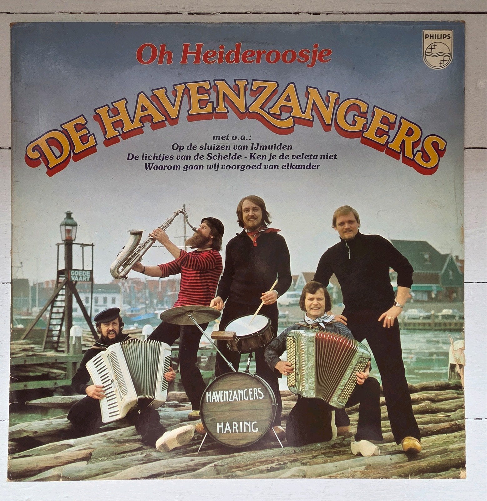 De Havenzangers - Oh Heideroosje LP (Philips, 1975), Ophalen of Verzenden, Gebruikt, 12 inch, LP