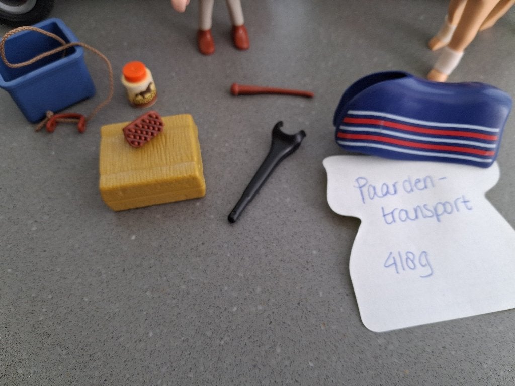 Playmobil 4189 Paardentrailer, Kinderen en Baby's, Speelgoed | Playmobil, Ophalen, Zo goed als nieuw, Complete set