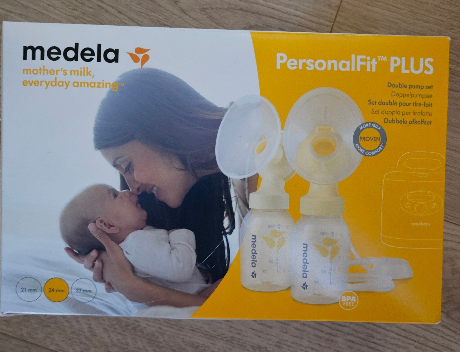 Medela personalFit plus 24mm, Dubbelzijdig, Medela, Borstkolf, Ophalen of Verzenden