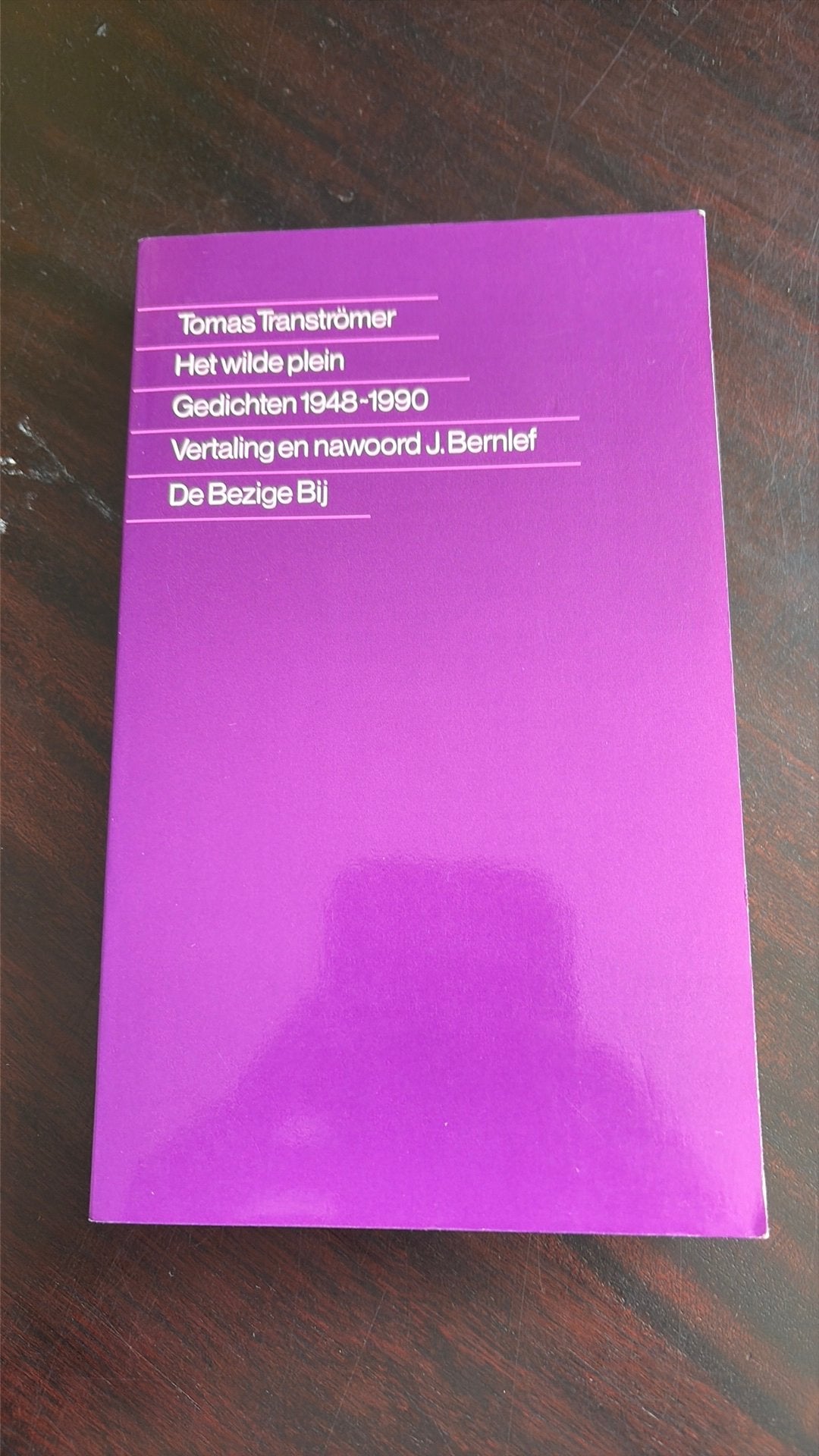 Het Wilde Plein; Gedichten 1948 - 1990 - Thomas Tranströmer, Ophalen of Verzenden, Gelezen, Eén auteur