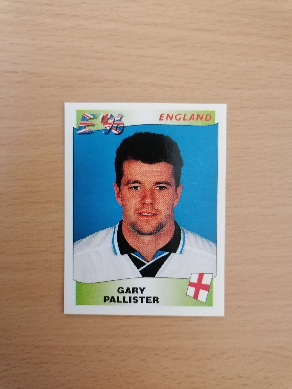 Panini Euro 96 #40 Gary Pallister., Verzamelen, Sportartikelen en Voetbal, Ophalen of Verzenden, Zo goed als nieuw, Buitenlandse clubs