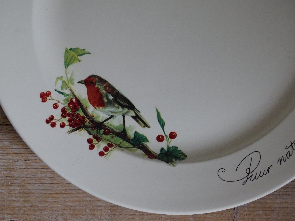 2x Pizzabord, HvD, PUUR NATUUR, Vogeltjes, als nieuw, Overige merken, Ophalen of Verzenden, Zo goed als nieuw, Bord(en)