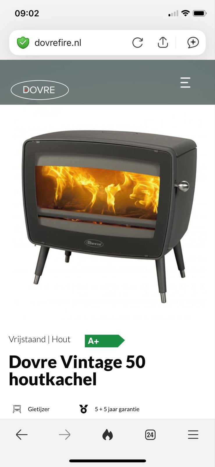Gezocht: Dovre Vintage 50 houtkachel (met pootjes of onderst, Huis en Inrichting, Ophalen, Gebruikt, Houtkachel, Vrijstaand