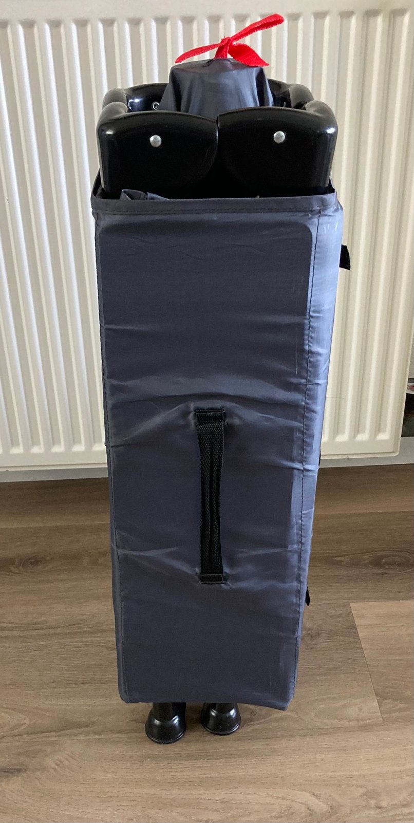 Campingbedje met matras, Ophalen, Gebruikt, Minder dan 140 cm, Matras