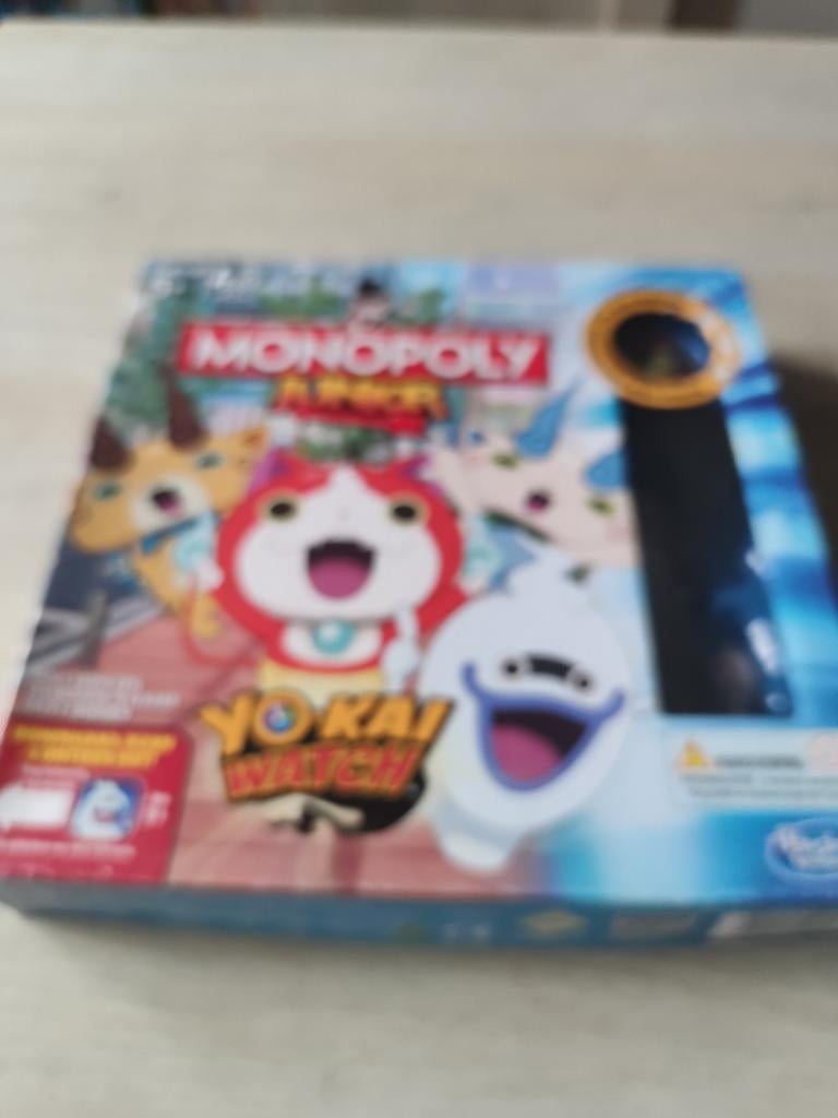 Monopoly Junior Yo-Kai Watch Bordspel, Gebruikt, Ophalen of Verzenden, Hasbro, Consumercare@hasbro.nl