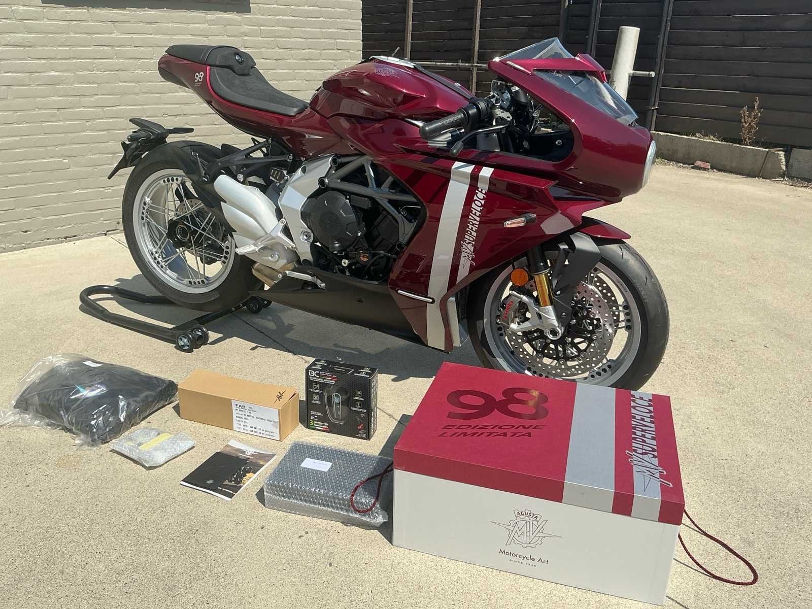 MV Agusta Superveloce 98 Edition Motorfiets, Motoren, Bedrijf, Overig