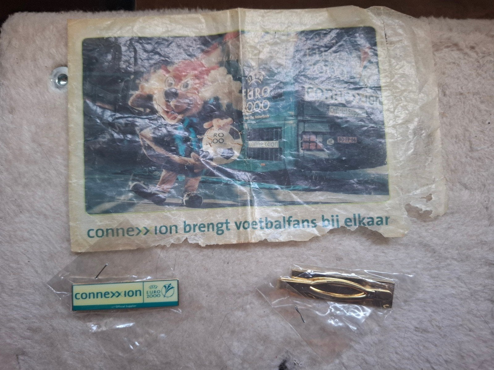 ConneXion Euro 2000 Voetbal Merchandise, Ophalen of Verzenden, Nieuw, Overige sporten, Poster, Plaatje of Sticker