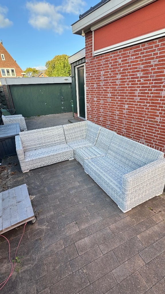 Witte lounge set