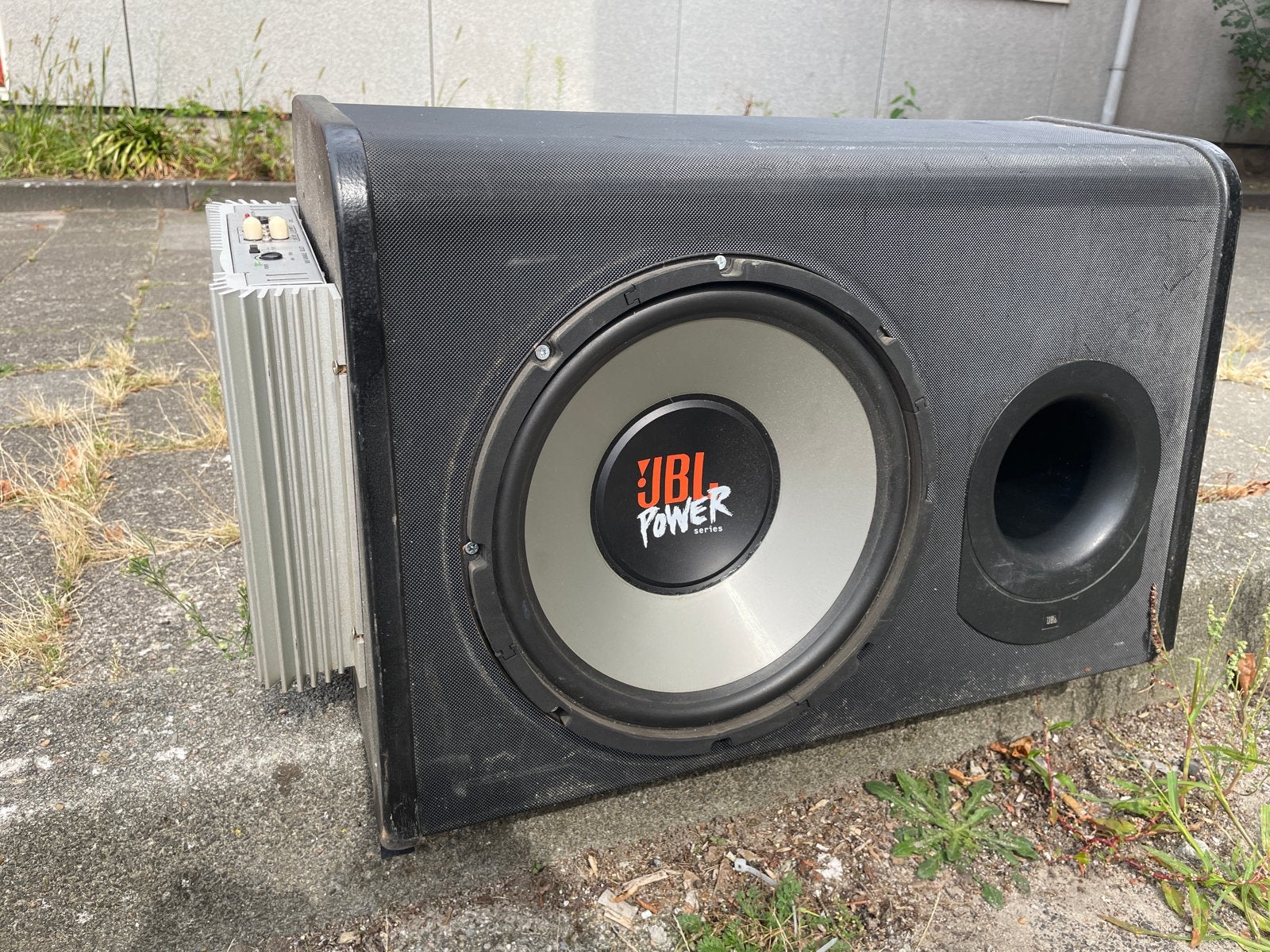 JBL Power Subwoofer met Climax Bullet 400 Versterker, Auto diversen, Autoradio's, Ophalen, Gebruikt