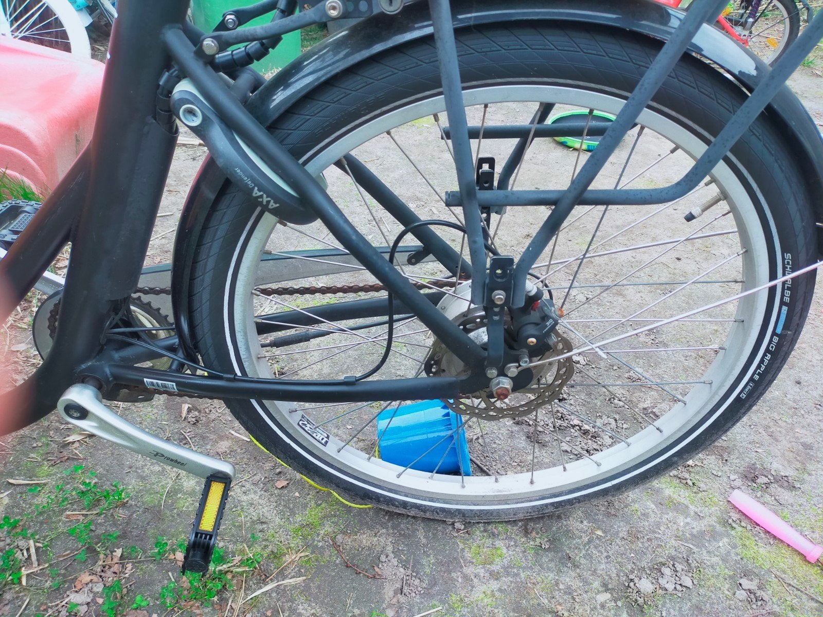 Keiler elektrische bakfiets met nieuwe huif en goede accu, Ophalen of Verzenden