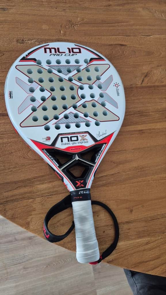 Nox ml10 pro cup, Sport en Fitness, Ophalen of Verzenden, Gebruikt, Padelracket