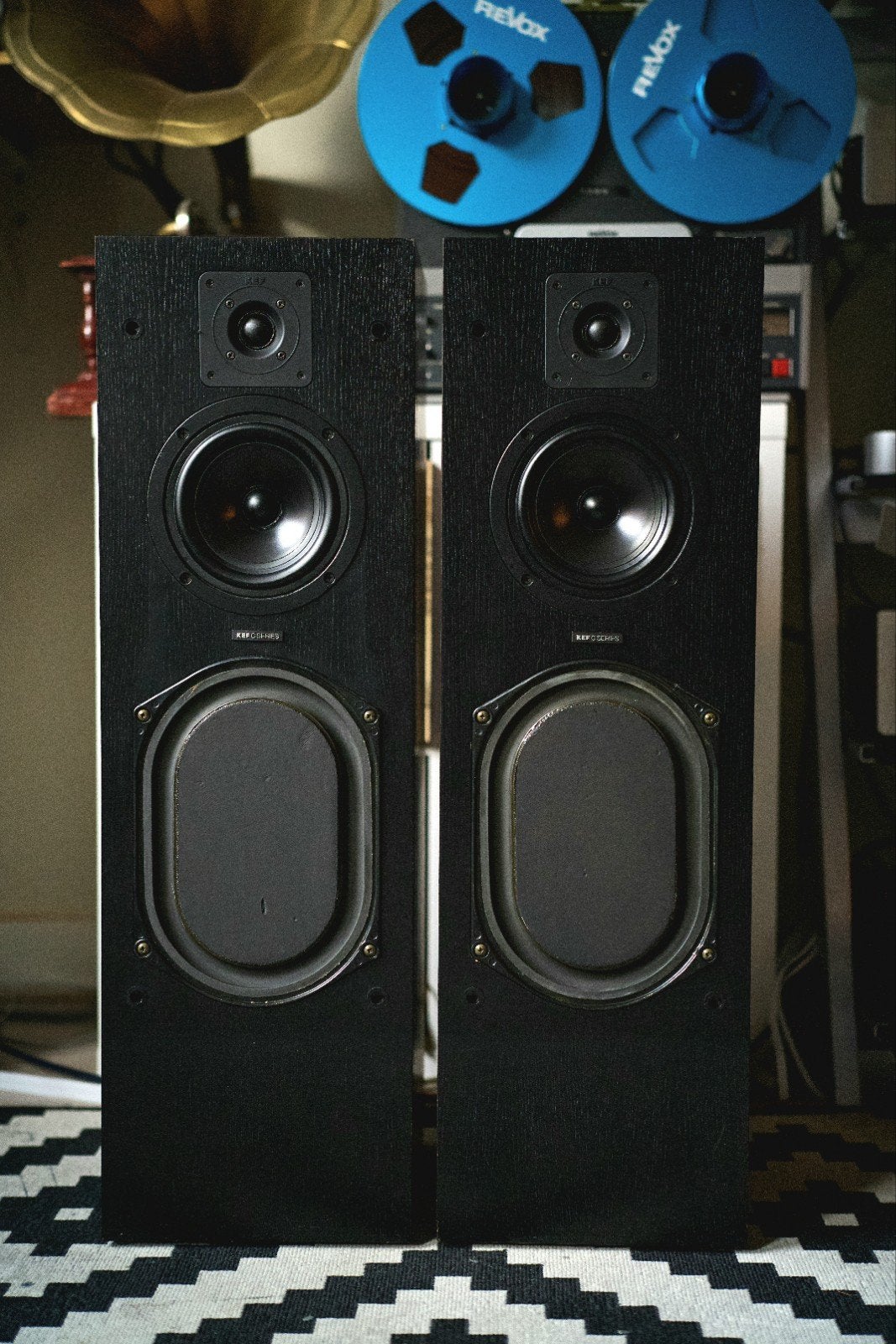 KEF C80 met legendarische units (nieuwe ferrofluid)