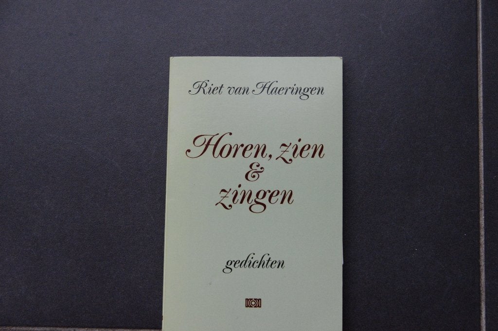 Horen, zien en zingen. Riet van Haeringen., Riet van Haeringen, Nieuw, Ophalen of Verzenden, Eén auteur