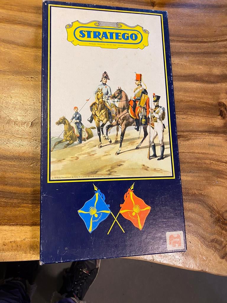Stratego spel,weinig gebruikt, Ophalen of Verzenden, Zo goed als nieuw