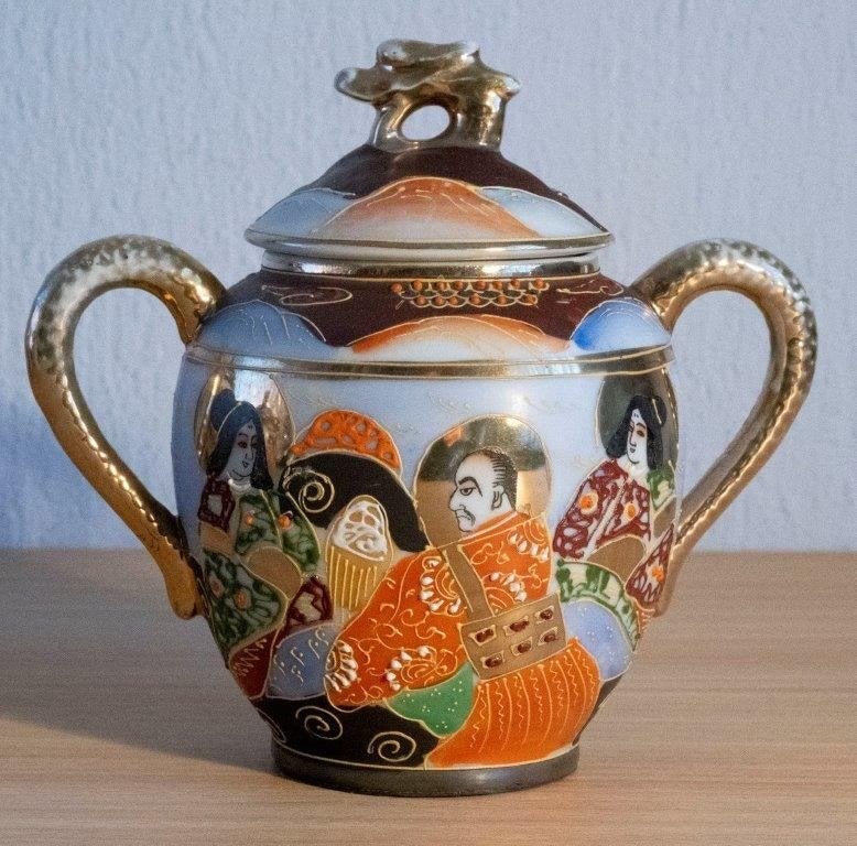 Satsuma servies 23-delig, Ophalen of Verzenden