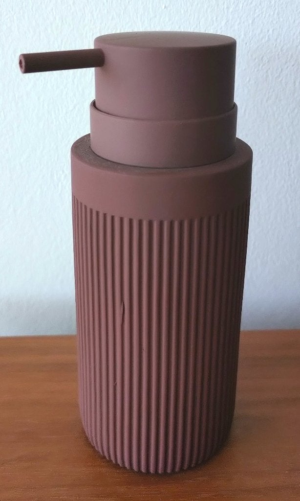 Mango Resin Soap Dispenser Zeepdispenser, Ophalen of Verzenden, Nieuw, Rood, Overige typen