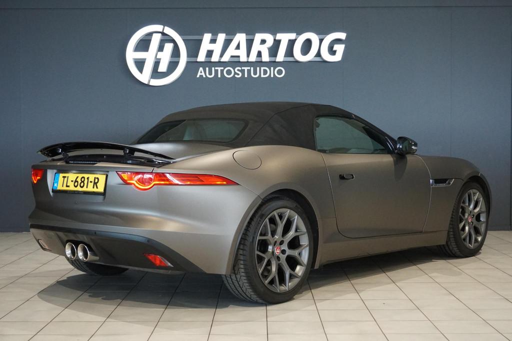 Jaguar F-TYPE 3.0 V6 Convertible 340PK / DODEHOEK / KEYLESS, Auto's, Jaguar, Achterwielaandrijving, Euro 6, 2995 cc, Cabriolet