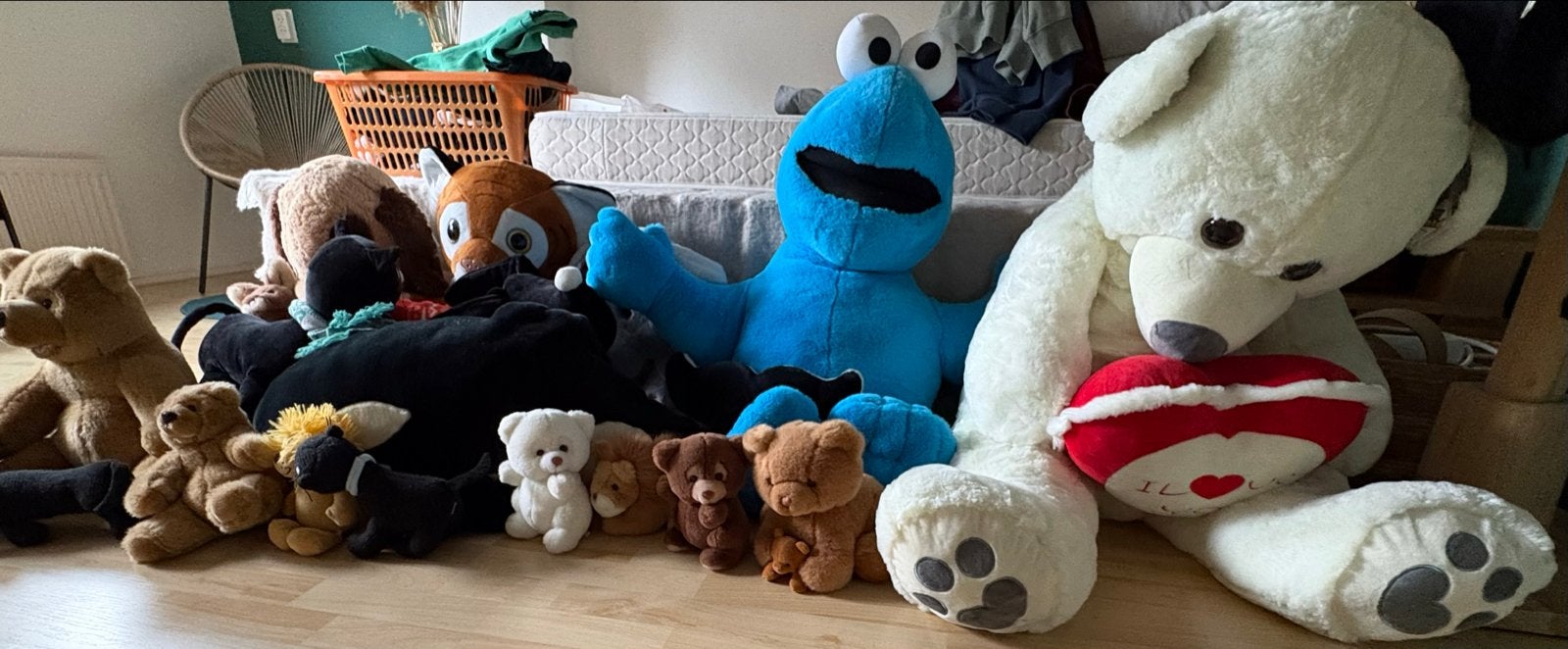 Grote collectie knuffels: van klein tot levensgroot!, Ophalen, Gebruikt, Overige karakters, Beer