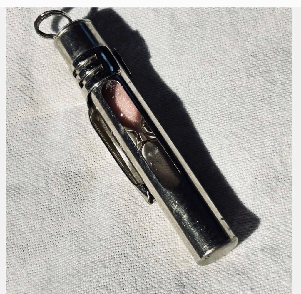 Vintage verpleegsters pols-teller 7 cm, met klem, Ophalen of Verzenden