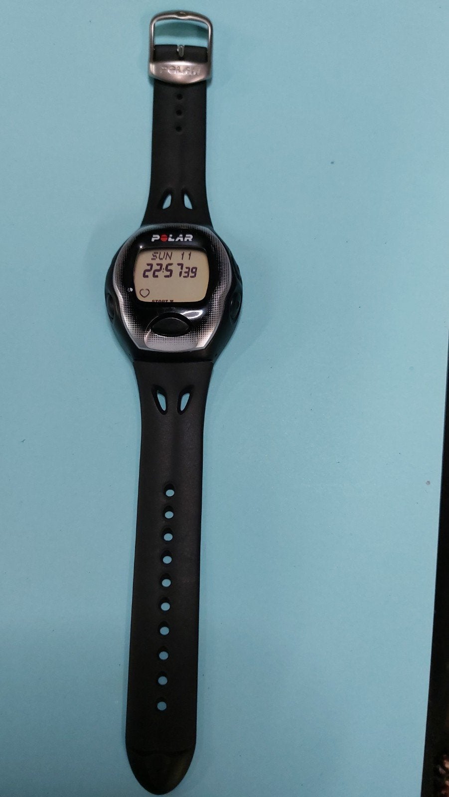 Polar M62 sporthorloge., Verzenden, Zwart, Zo goed als nieuw, Waterdicht