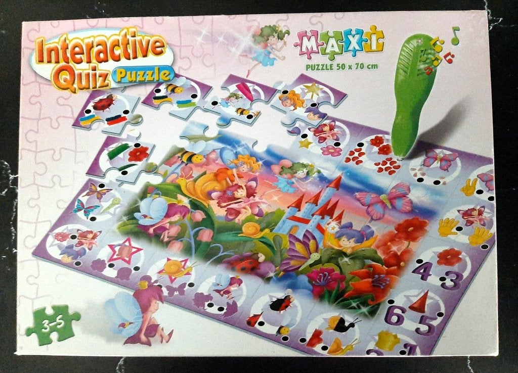 Interactieve kinder-quiz/puzzel, Ophalen of Verzenden, 10 tot 50 stukjes, Gebruikt, 2 tot 4 jaar