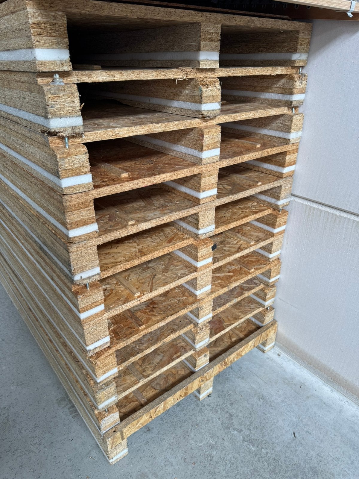 30 Pallets voor kwetsbare vracht, Ophalen, Gebruikt, 50 mm of meer, Pallet